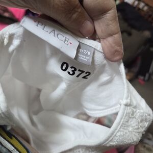 The Children’s Place White  Dress Size M (7/8)
